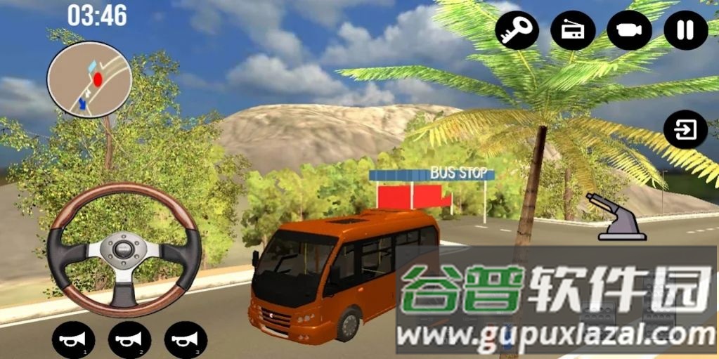 城市小巴驾驶游戏(City Minibus Driving)截图2