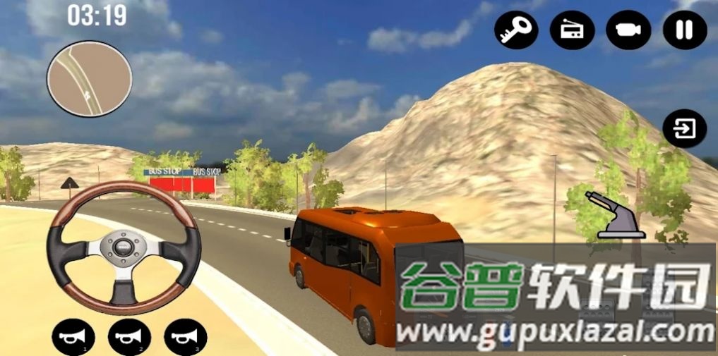 城市小巴驾驶游戏(City Minibus Driving)截图3