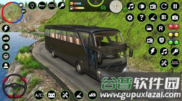 3D越野巴士驾驶游戏(Offroad3DBuseDriveFree)截图3