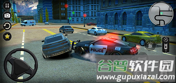 警车漂移(Police Car Drift)截图3