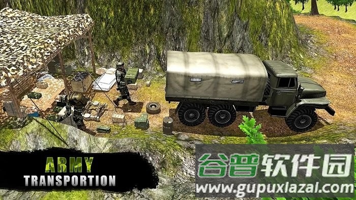 陆军越野卡车驾驶游戏截图2