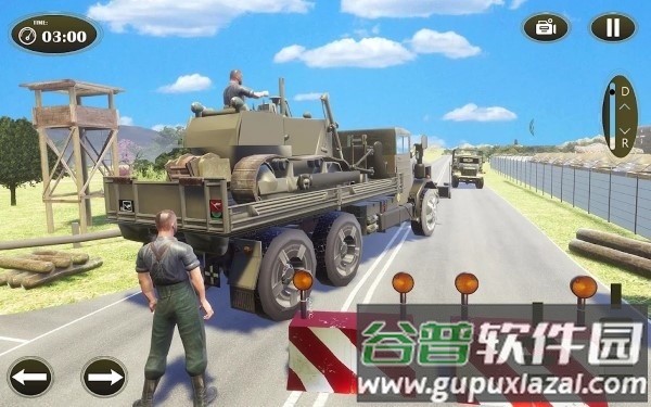 陆军货车驾驶游戏(army truck)截图3