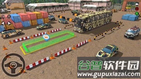 陆军巴士运输车游戏(army bus transporter simulator 2)截图4