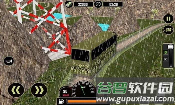 陆军巴士越野驾驶游戏截图2