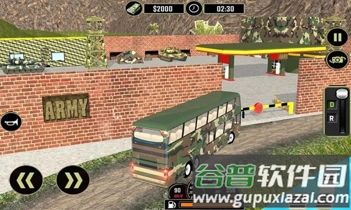 陆军巴士越野驾驶游戏截图4