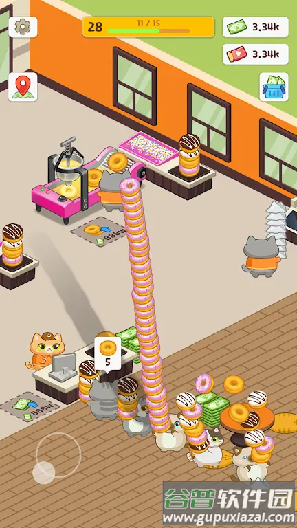 猫咪甜甜圈游戏(CatDonuts)截图4