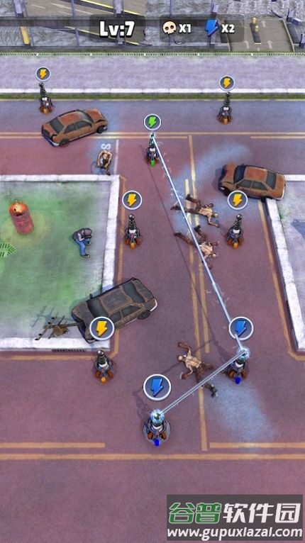 僵尸攻击谜题游戏(Zombie Attack Puzzle)截图3