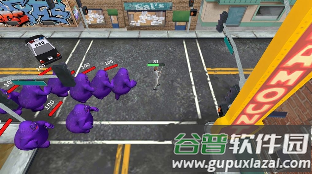 史莱姆怪物战争游戏(Monster War - FPS Shooter)截图1