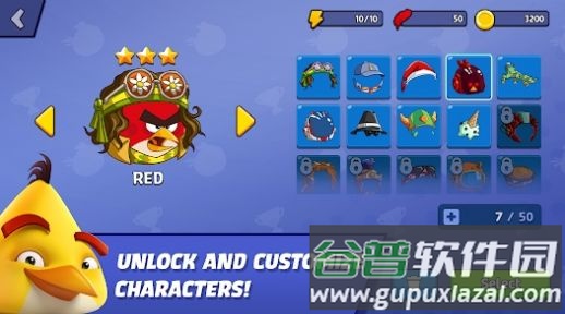 愤怒的小鸟赛跑游戏下载安装(Racing)截图1