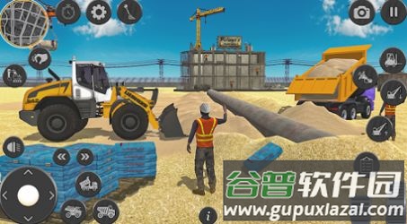 重型建筑模拟人生3D游戏(Heavy Construction Sim Game 3D)截图2