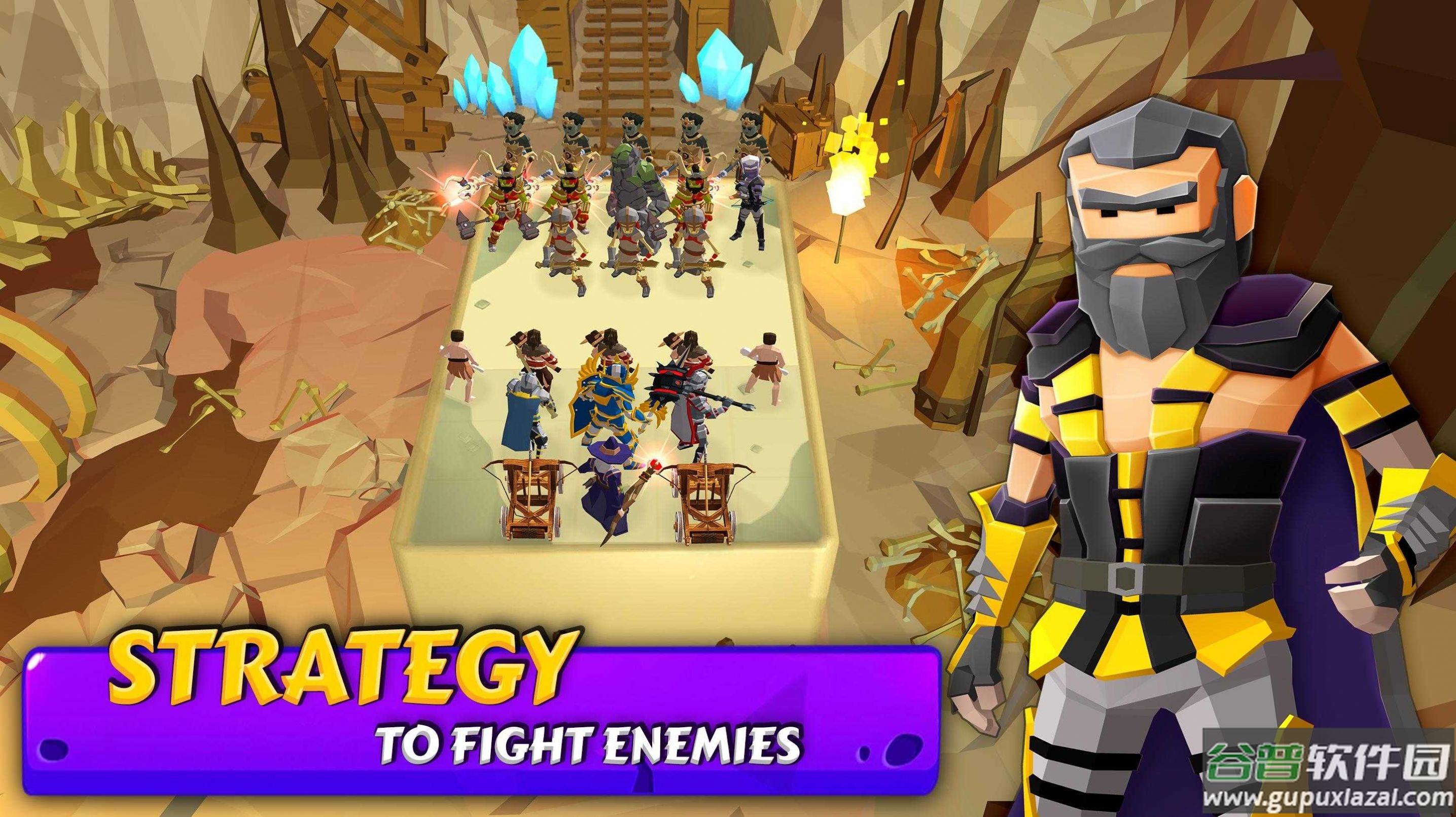 骑士与怪物融合战斗游戏下载(Merge & Fight - Merge Fight)截图1
