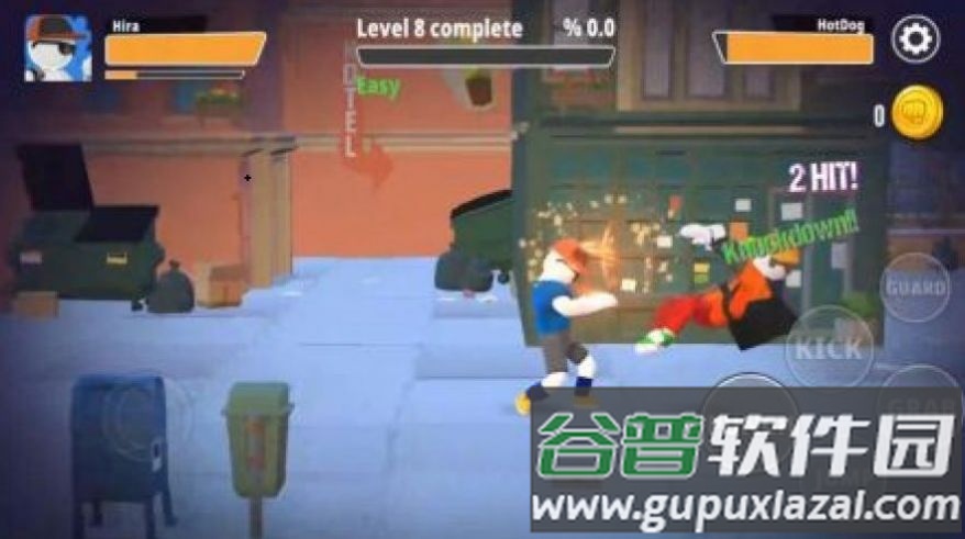 街头冲突帮派战斗游戏下载安装(City Fighter : Street Clash Gang Fighting)截图1