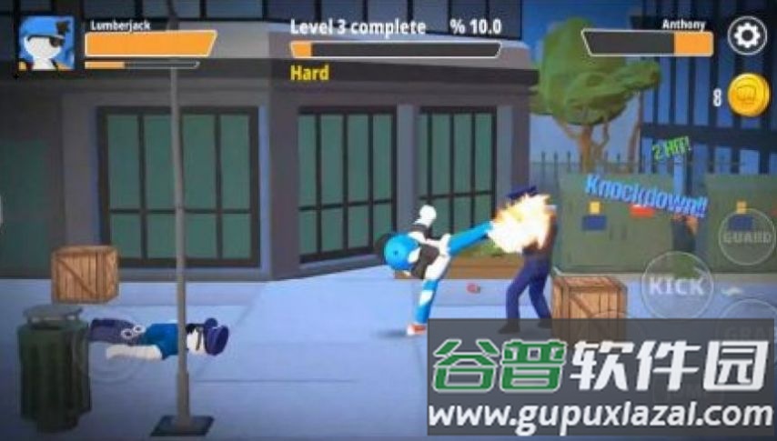 街头冲突帮派战斗游戏下载安装(City Fighter : Street Clash Gang Fighting)截图2