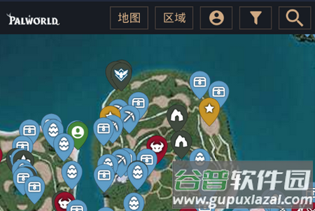 幻兽帕鲁地图资源查询器app手机安卓版 幻兽帕鲁地图资源查询器app手机安卓版