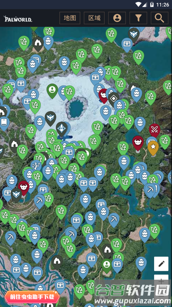 幻兽帕鲁地图资源查询器app手机安卓版 幻兽帕鲁地图资源查询器app手机安卓版
