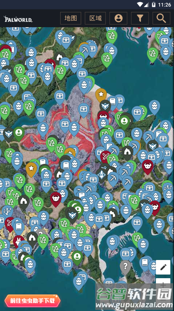 幻兽帕鲁地图资源查询器app手机安卓版 幻兽帕鲁地图资源查询器app手机安卓版