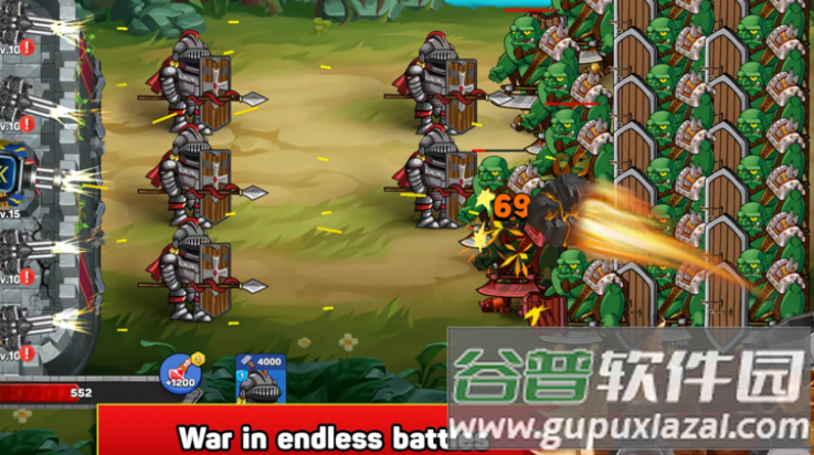 城堡防御怪物防御者游戏(Monster Defender)截图4