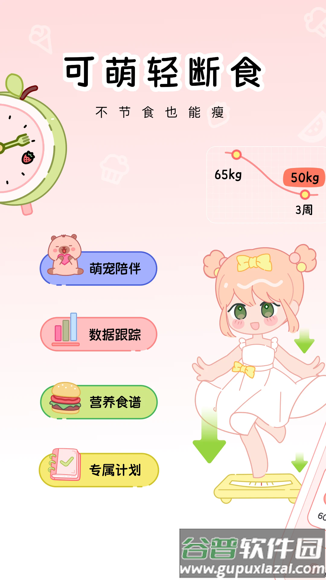 可萌轻断食app截图1