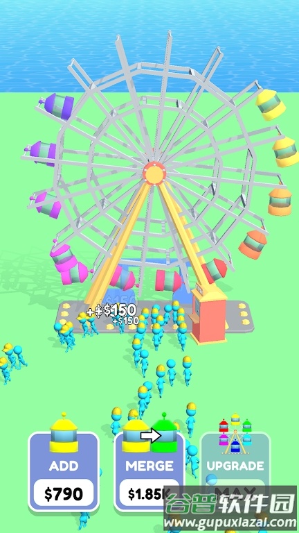 摩天轮冲刺游戏下载安装(FerrisWheel)截图3