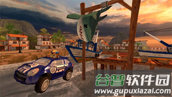 沙滩车竞速手游(BB Racing)截图1