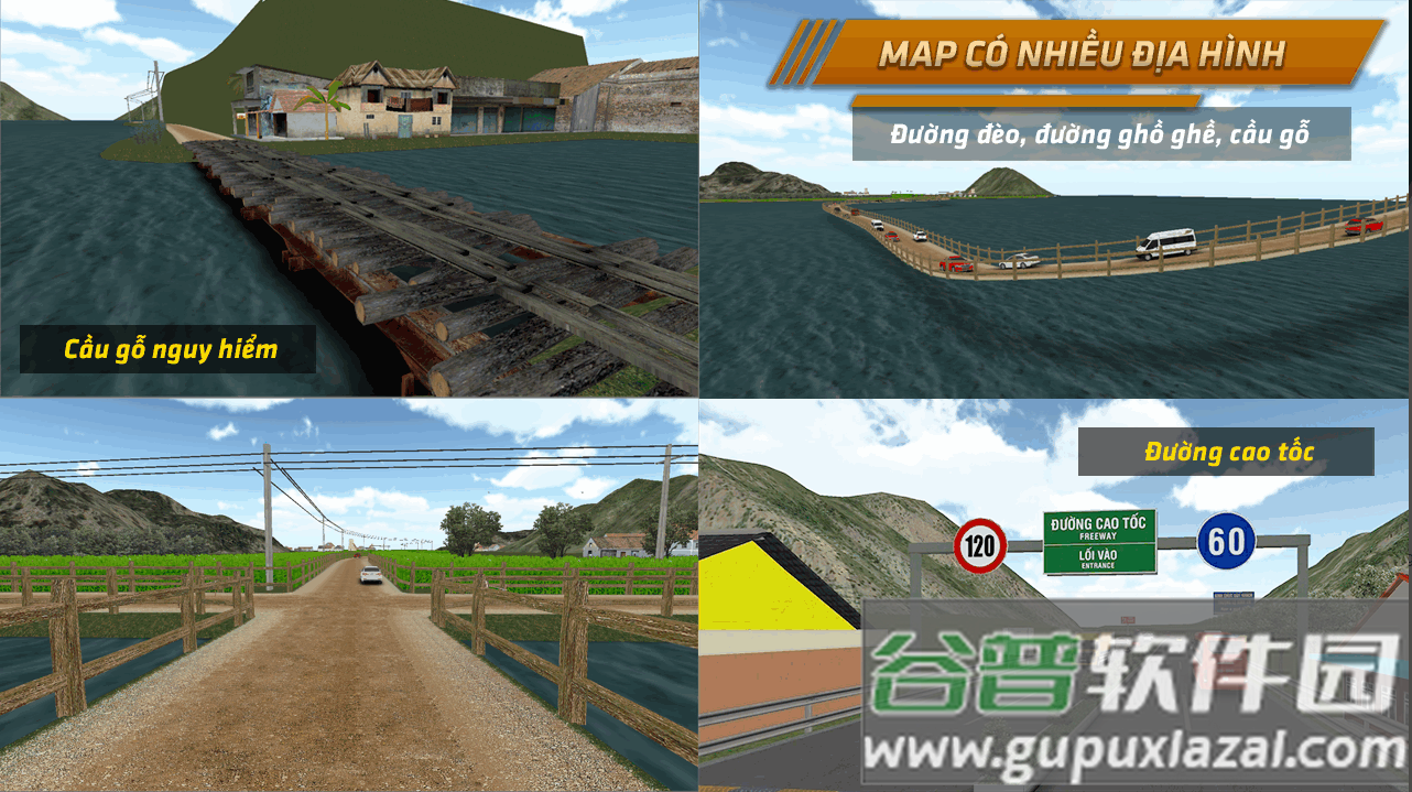 越南迷你卡车模拟器手游(Minibus Simulator Vietnam)截图3