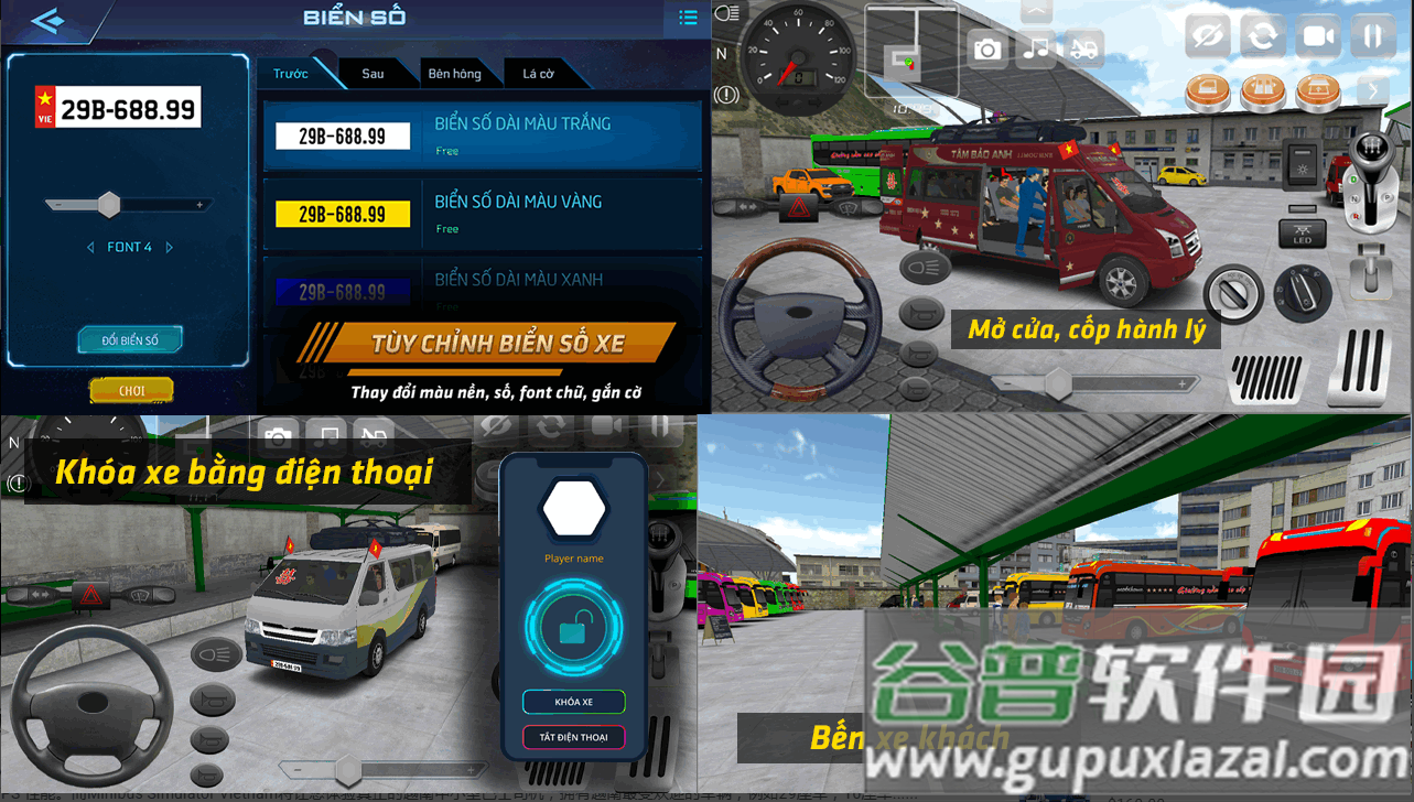 越南迷你卡车模拟器手游(Minibus Simulator Vietnam)截图4