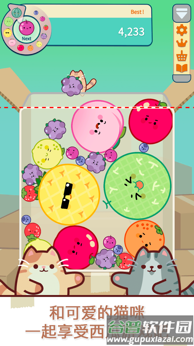 猫和西瓜游戏(Cat & Watermelon)截图6