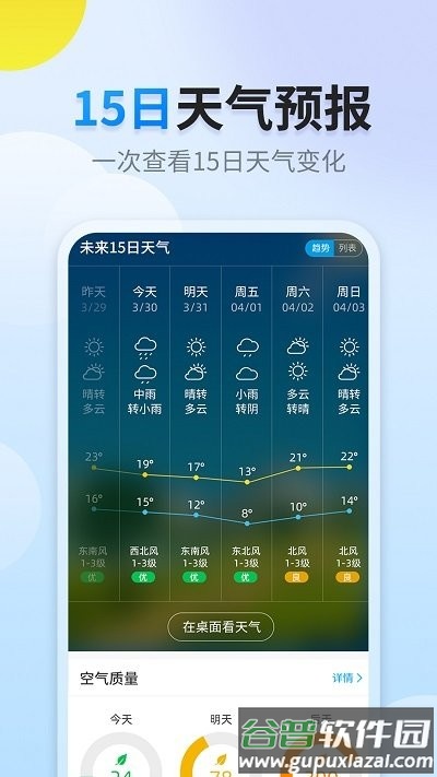 阳阳天气app截图2