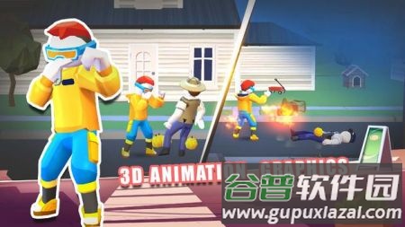 街头格斗超级英雄(Street Fight: Stickman Hero)截图1
