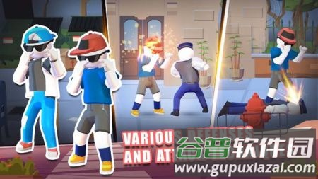 街头格斗超级英雄(Street Fight: Stickman Hero)截图2