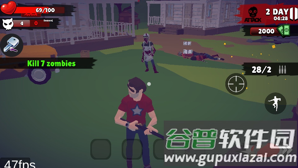 僵尸牧场模拟器(Zombie Ranch)截图1