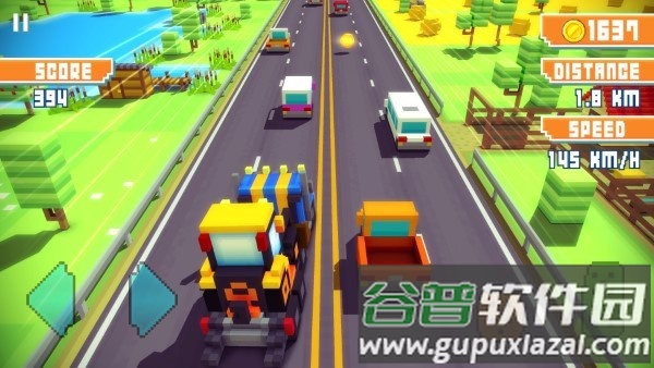 方块公路高速赛车游戏下载安装截图2