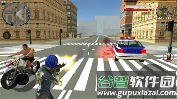 绳索女孩2手游下载(Supergirl Rope Hero 2)截图2