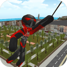 火柴人绳索英雄(无限金币钻石版)v1.6.3