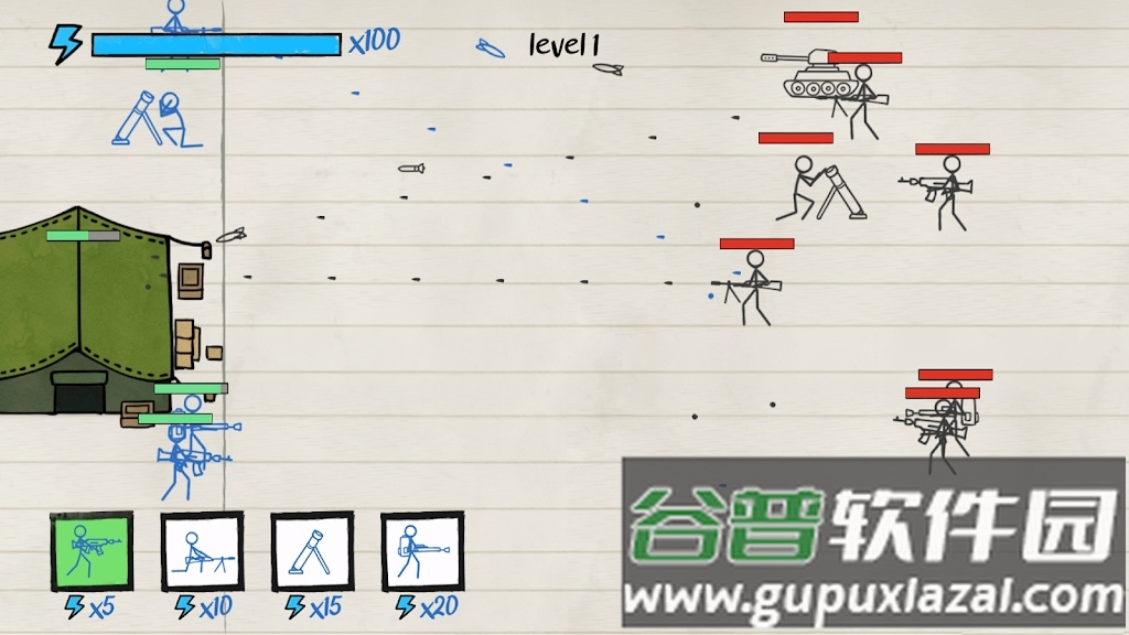 纸张战斗游戏下载安装(PAPER BATTLE)截图4