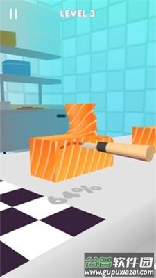 3D寿司卷烹饪(Sushi Roll 3D)截图3