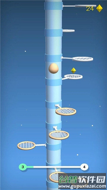 鸡蛋跳跃3D截图1
