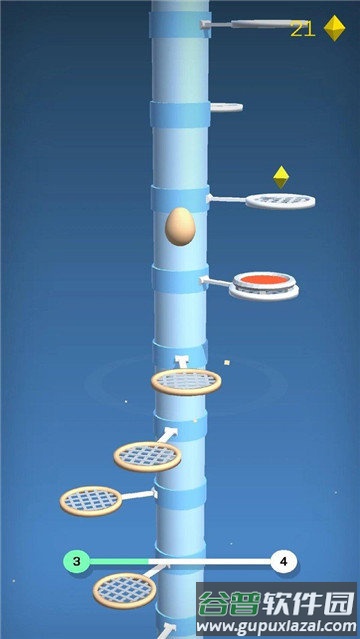 鸡蛋跳跃3D截图2