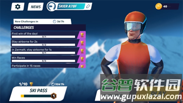 滑雪大挑战游戏下载截图3