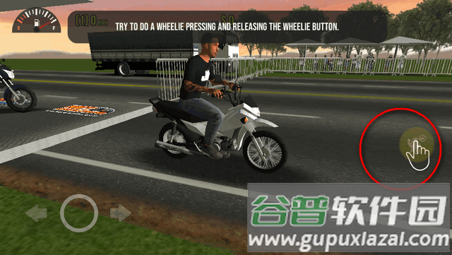 摩托平衡3d游戏(Moto Wheelie 3D)
