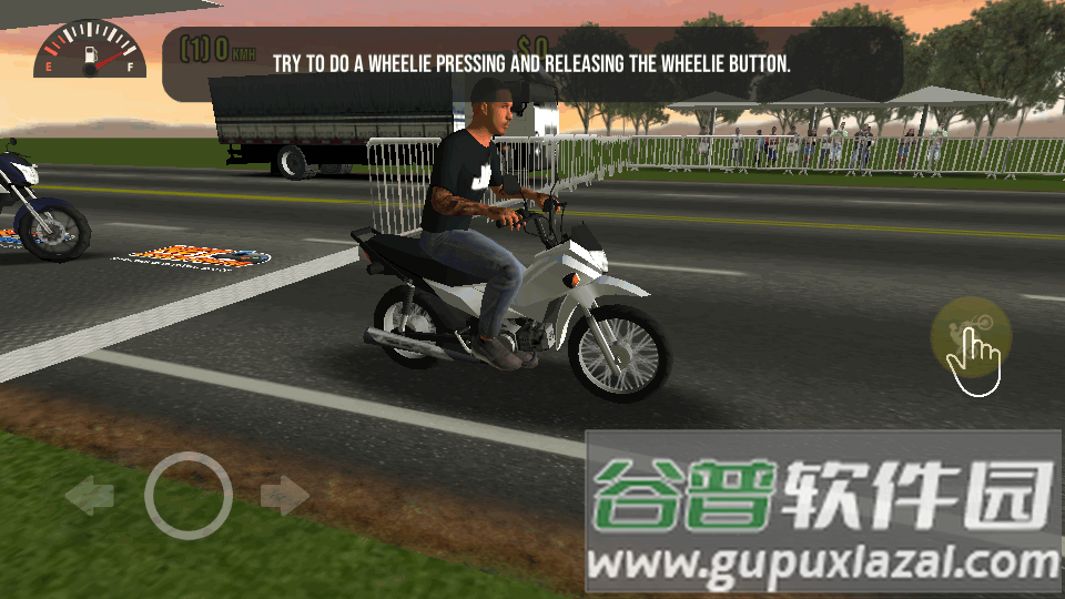摩托平衡3d游戏(Moto Wheelie 3D)截图4