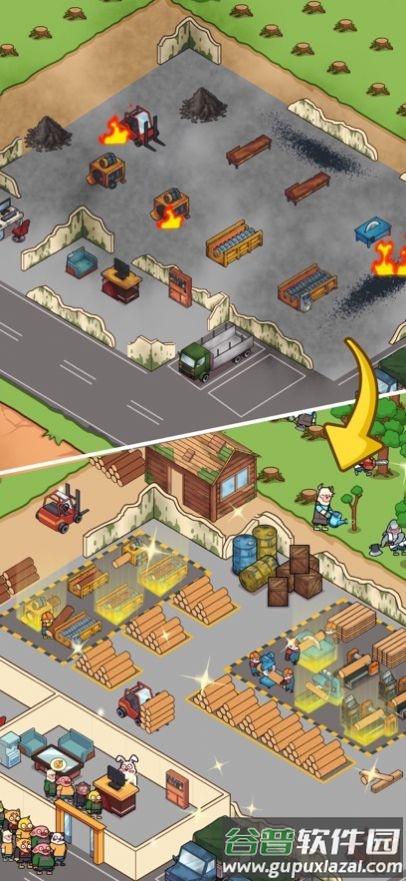 伐木之旅游戏下载安装(木材输出)截图2