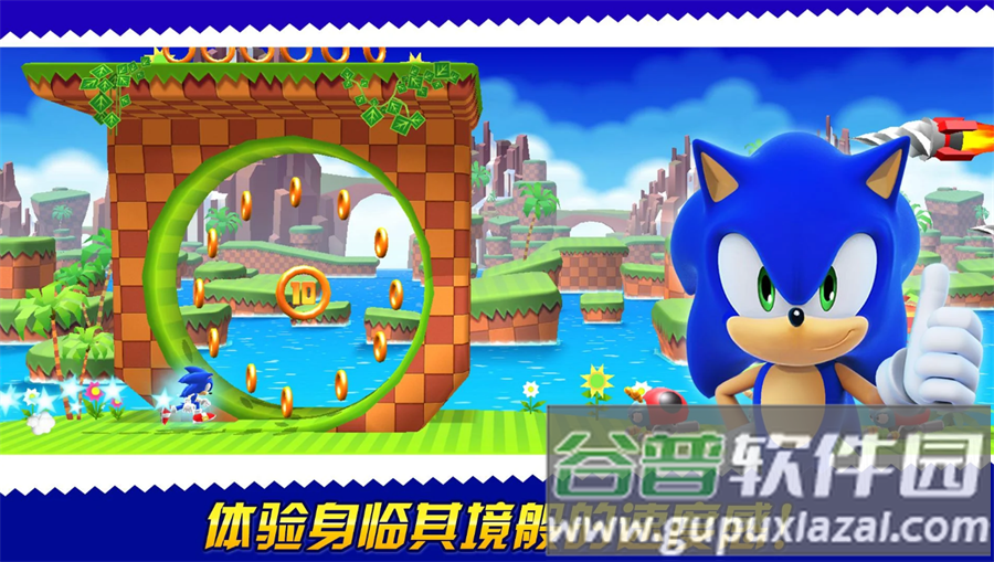 索尼克狂奔大冒险最新免付费版截图3