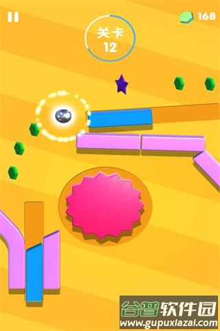 滚动的铁球游戏下载中文截图1