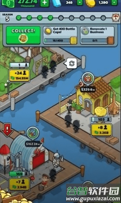 闲置酒业大亨游戏(idle distiller)截图2