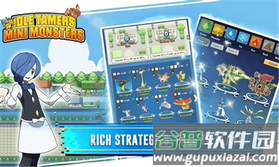 闲置训练师迷你怪兽游戏截图4