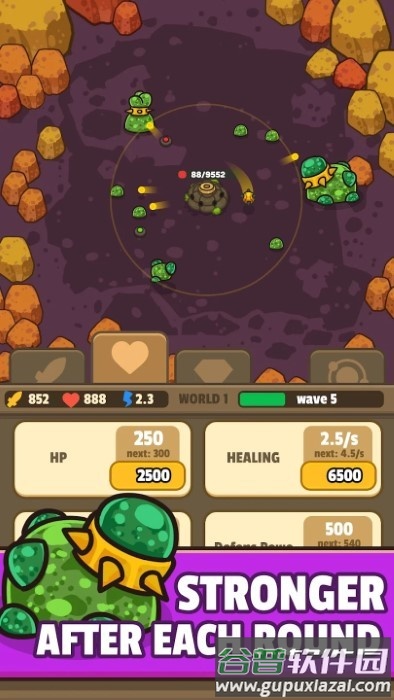 闲置要塞塔防御游戏(ldle fortress tower defense)截图1