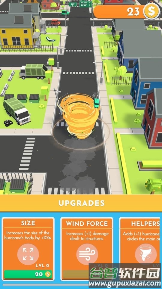 闲置的飓风游戏(idle hurricane)截图1