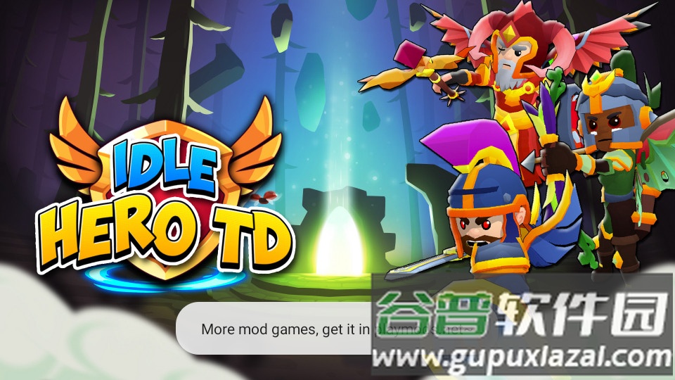 IdleHeroTD塔防角色扮演游戏截图4