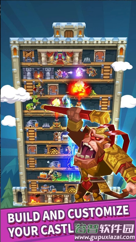 Monster Castle怪物城堡无限金钱版截图3